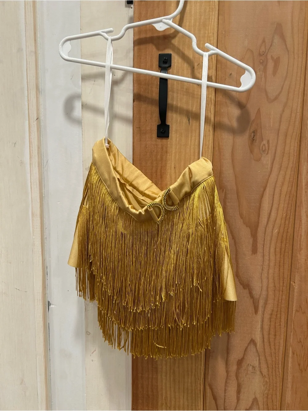 Yellow Sequin Halter Romper